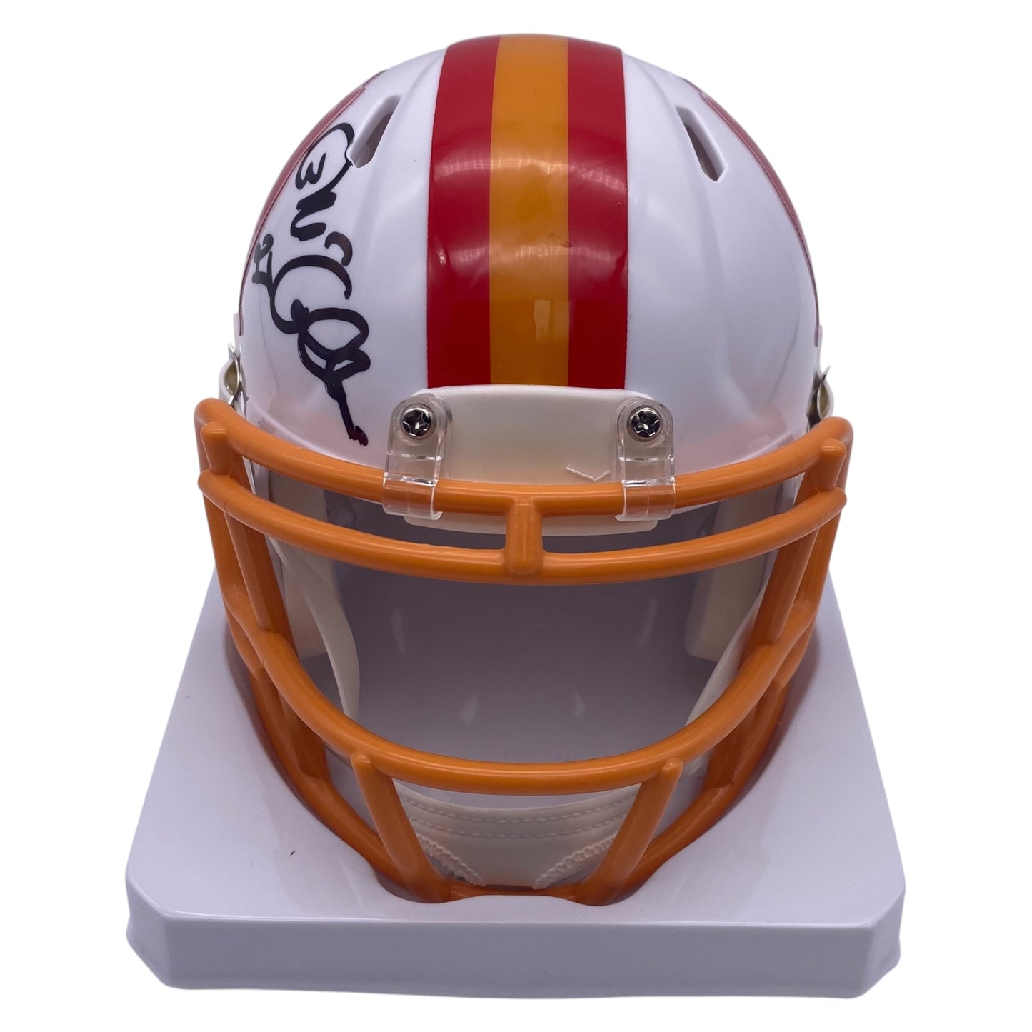 Zyon McCollum Signed Tampa Bay Buccaneers Speed Mini Helmet