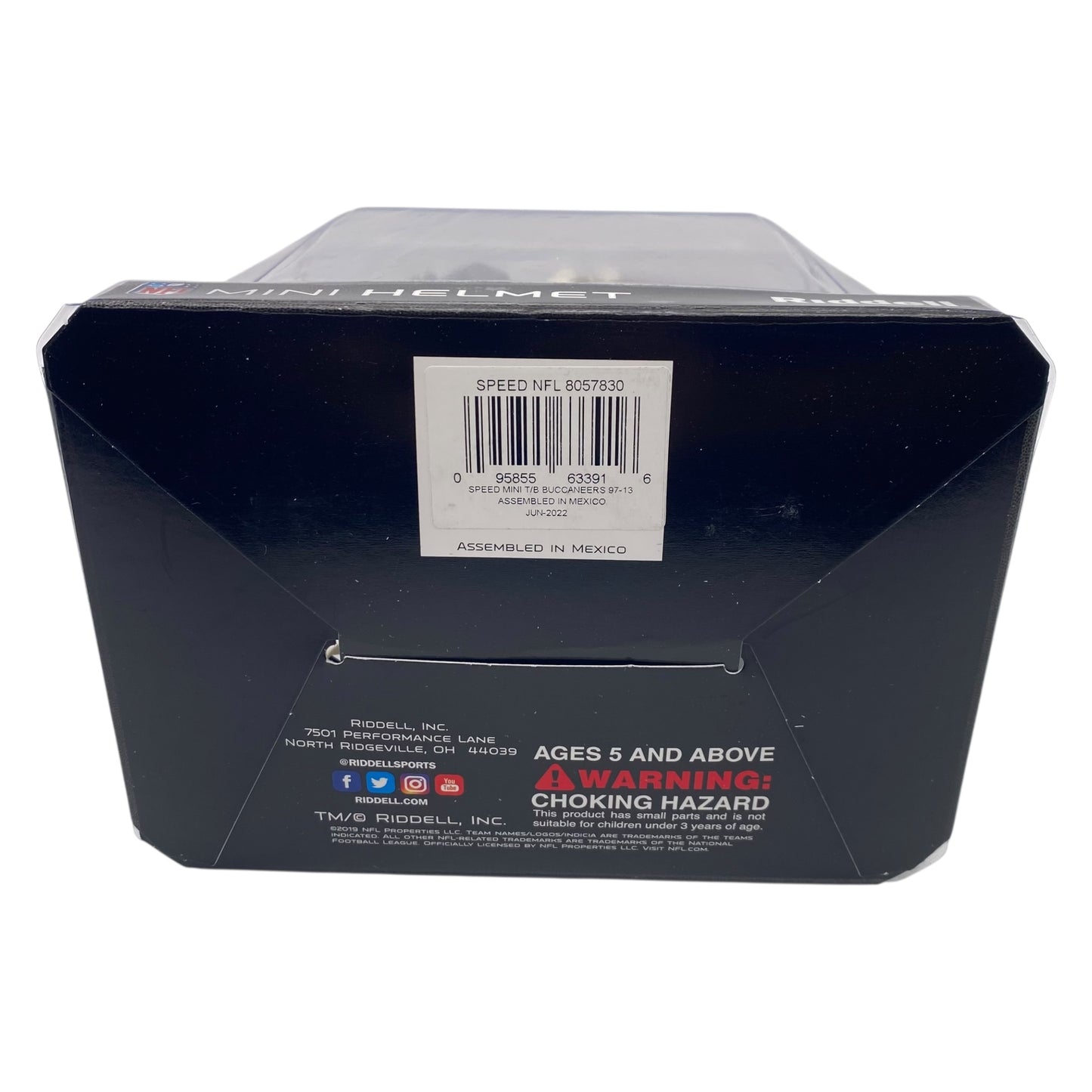 Tez Johnson Signed Tampa Bay Buccaneers Mini Helmet