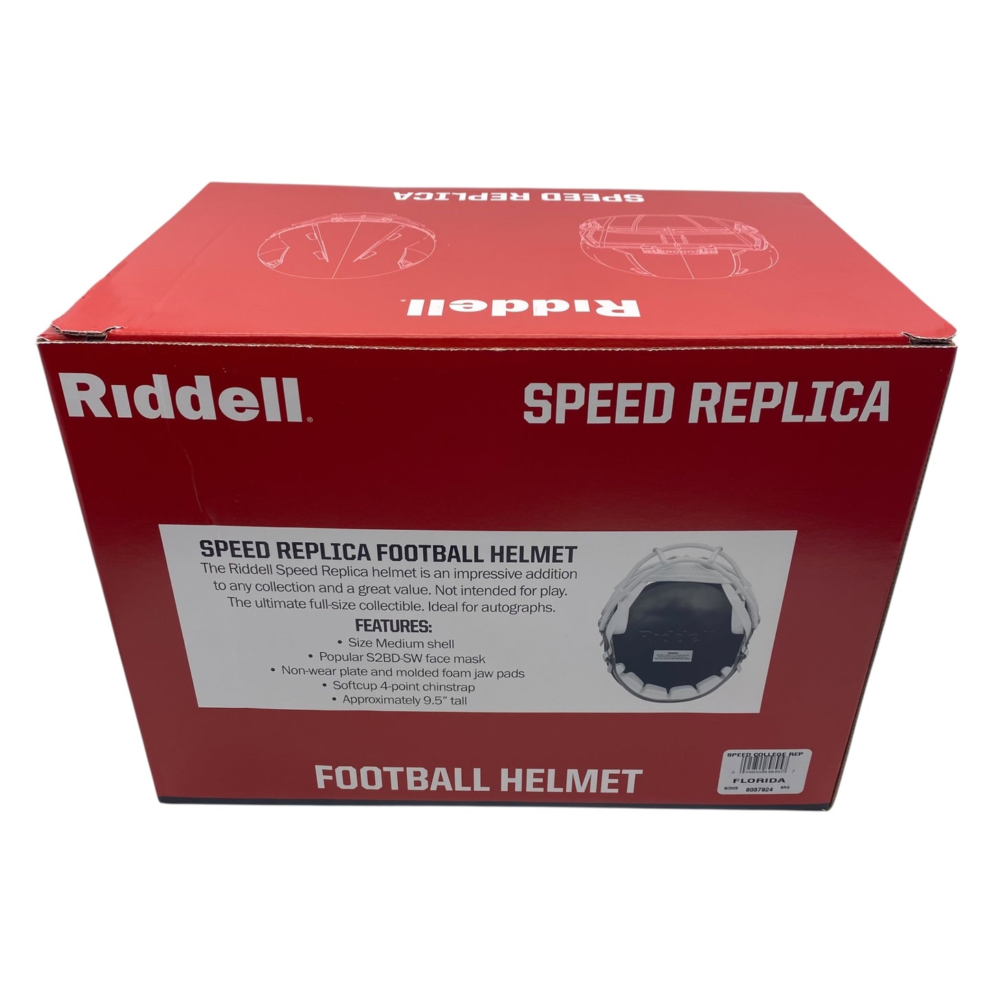 Steve Spurrier Signed Florida Gators Replica Full Size Speed Football Helmet