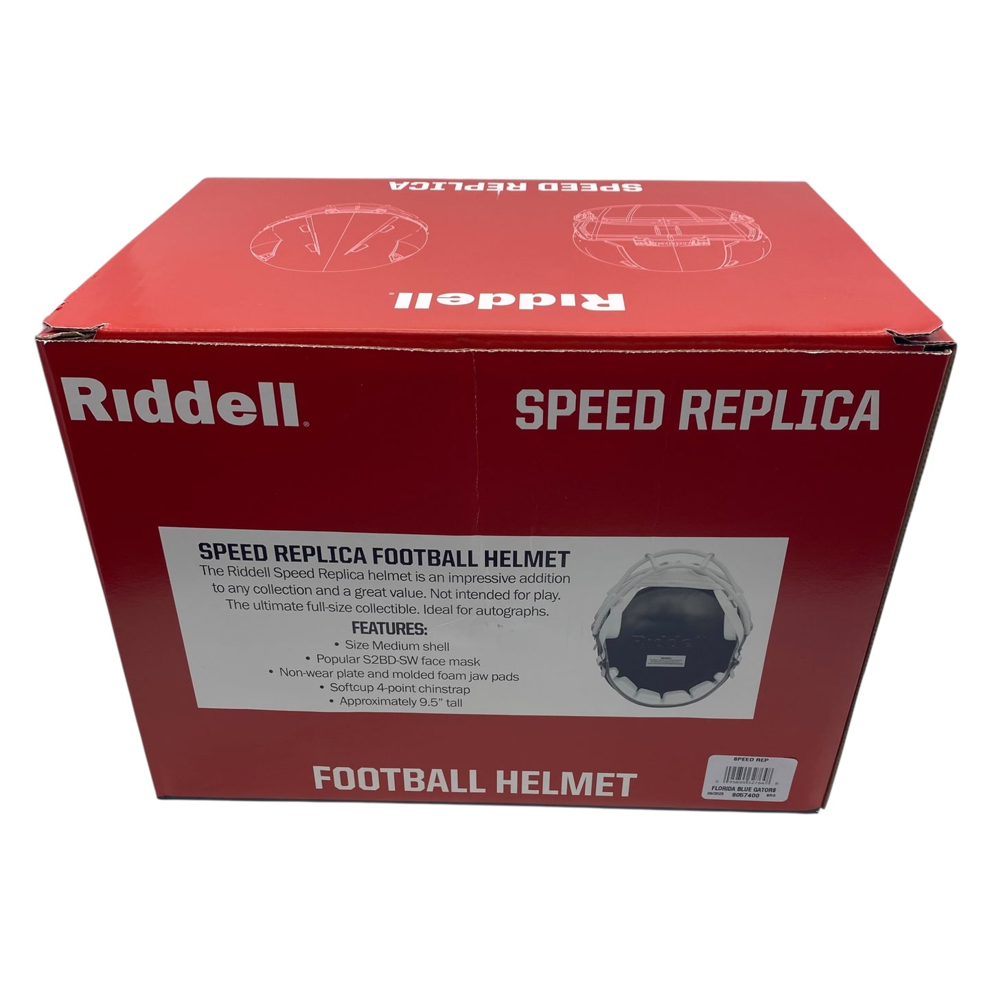 Steve Spurrier Signed Florida Gators Replica Full Size Speed Football Helmet