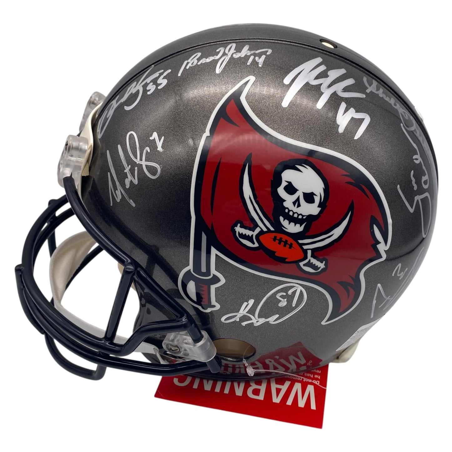 2002 Tampa Bay Buccaneers Full Size Authentic Super Bowl XXXVII Team Signed Helmet - 15 Autographs