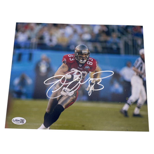Joe Jurevicius Signed Tampa Bay Buccaneers 8x10 Photo
