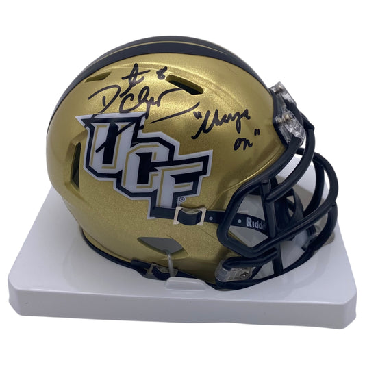 Daunte Culpepper Signed UCF Knights Speed Mini Helmet