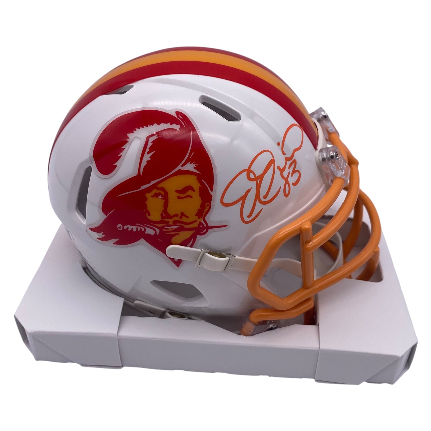 Joe Jurevicius Signed Tampa Bay Buccaneers 76-96 Mini Helmet