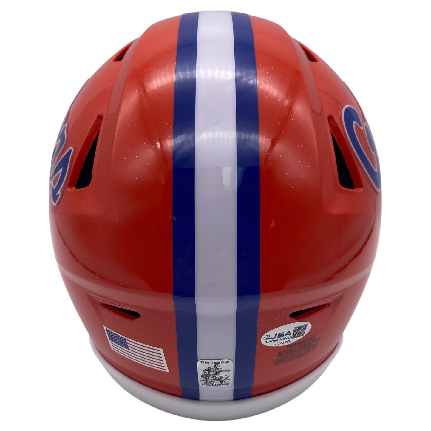 Tim Tebow Signed Florida Gators SpeedFlex MIDI Mid-Size Football Helmet