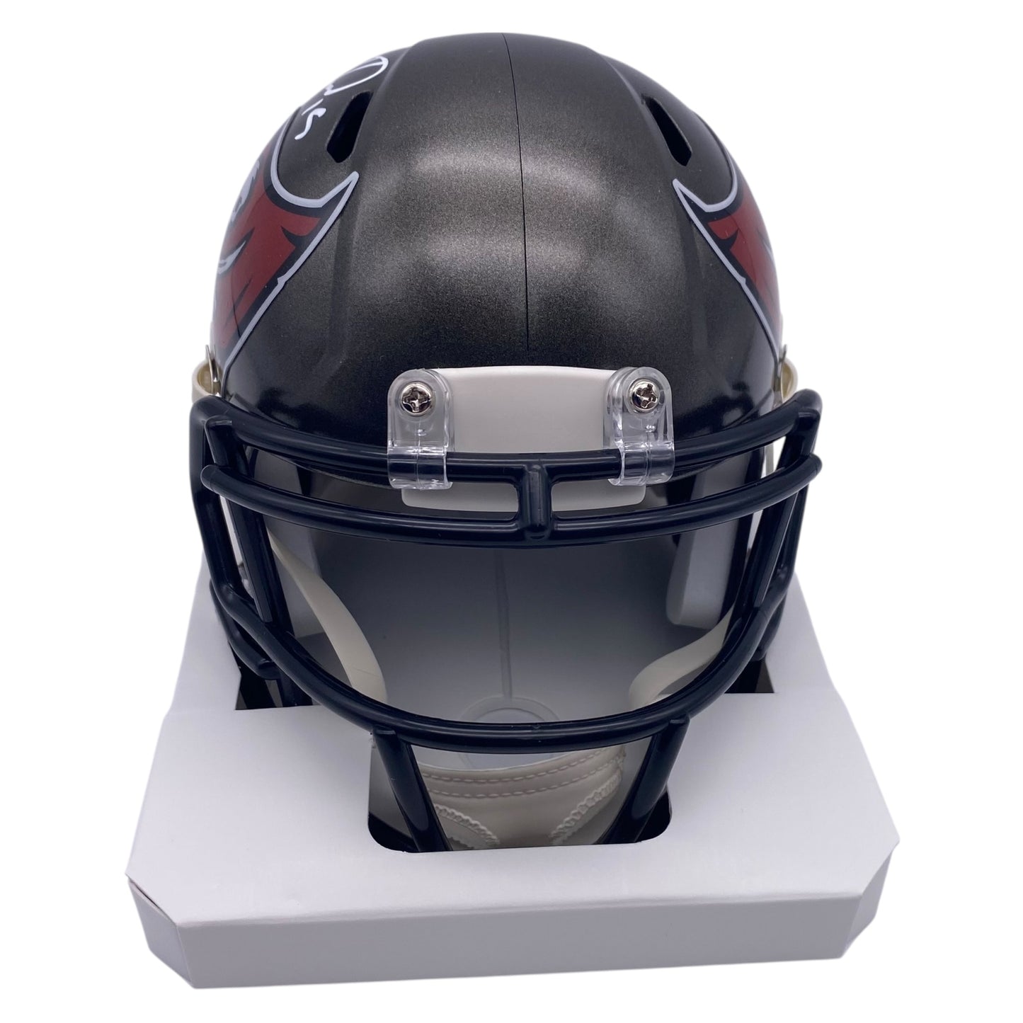 Tez Johnson Signed Tampa Bay Buccaneers Mini Helmet