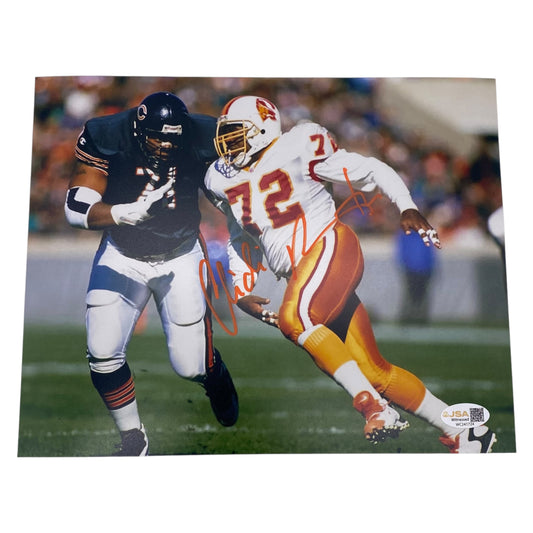 Chidi Ahanotu Signed Tampa Bay Buccaneers 8x10 Photo