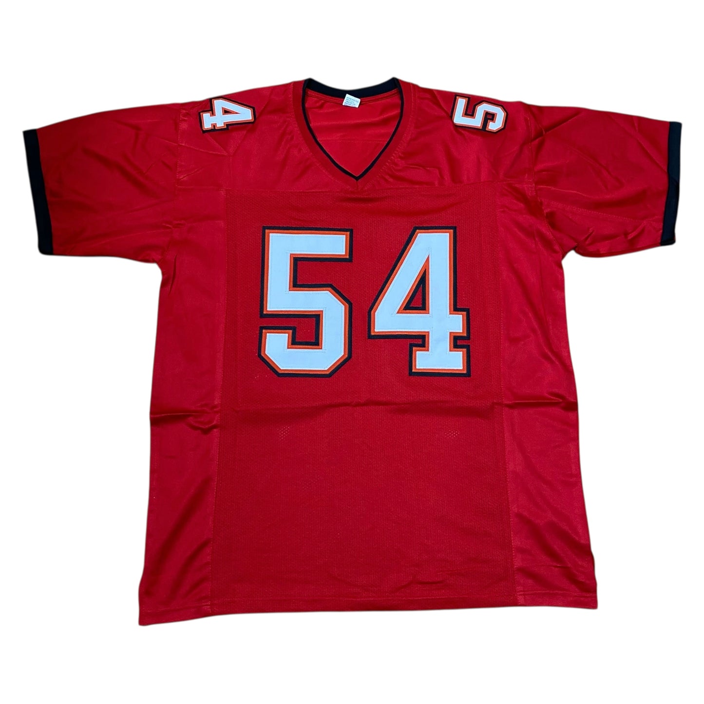 Lavonte David Signed #54 Stitched Jersey Tampa Bay Bucs Style Red