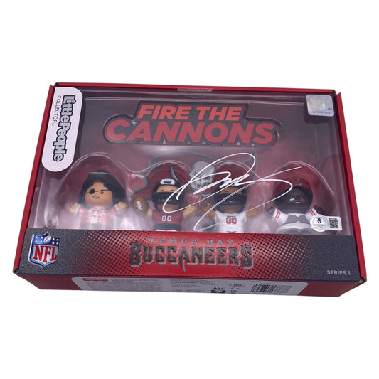 YaYa Diaby Signed Tampa Bay Buccaneers Little People Figurine Set