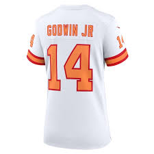 Chris Godwin Signed #14 Stitched White Jersey Tampa Style