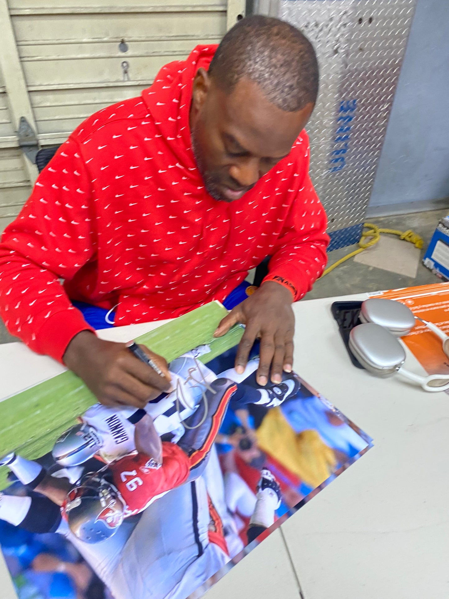 Simeon Rice Signed Tampa Bay Buccaneers 16x20 Photo