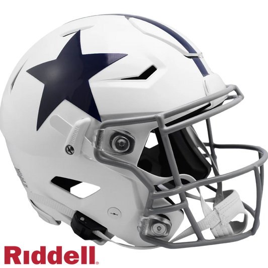 Tony Romo Signed Dallas Cowboys Full Size Authentic White SpeedFlex Football Helmet