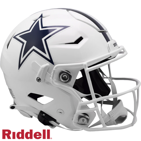 Tony Romo Signed Dallas Cowboys Full Size Authentic 2022 White Alternate SpeedFlex Football Helmet