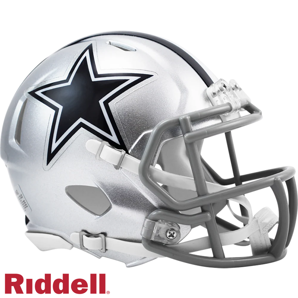 Tony Romo Signed Dallas Cowboys Mini Speed Football Helmet