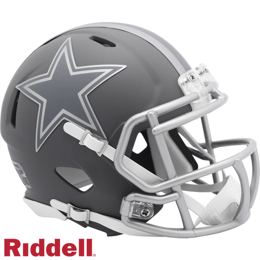 Tony Romo Signed Dallas Cowboys Slate Alternate Mini Speed Football Helmet