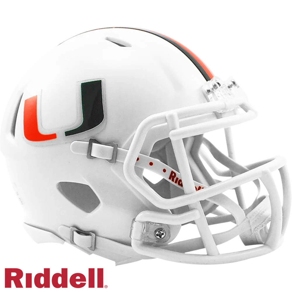 Bernie Kosar Signed Miami Hurricanes Speed Mini Football Helmet – VIP ...