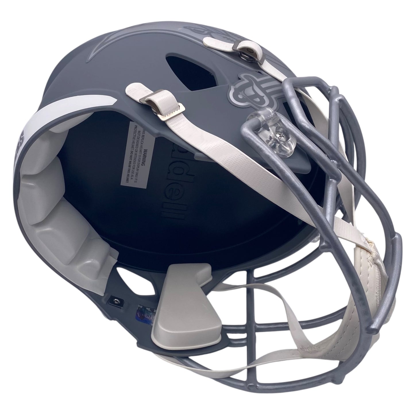 Rob Gronkowski Signed Tampa Bay Buccaneers Slate Alternate Full Size Replica Helmet