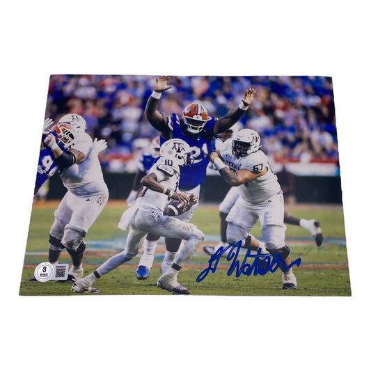 Desmond Watson Signed Florida Gators 8x10 Photo