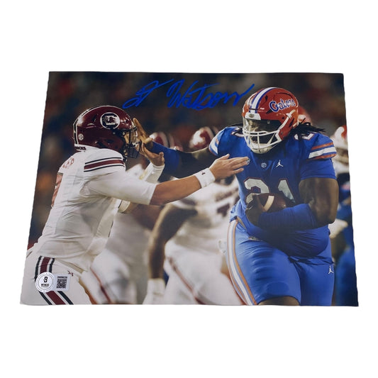 Desmond Watson Signed Florida Gators 8x10 Photo
