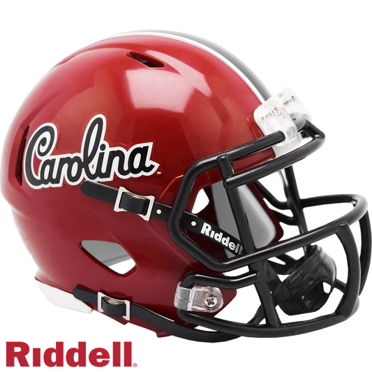 Steve Spurrier Signed South Carolina Gamecocks Cardinal Alternate Mini Football Helmet