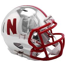 Ndamukong Suh Signed Nebraska Cornhuskers Chrome Alternate Speed Mini Helmet