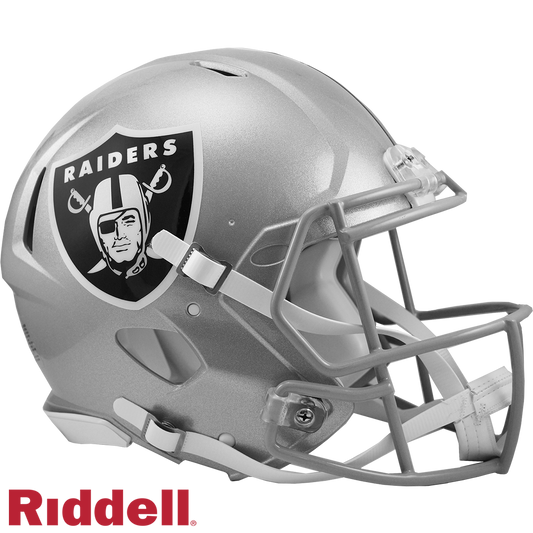 Brock Bowers Signed Las Vegas Raiders Speed Authentic Full Size Football Helmet