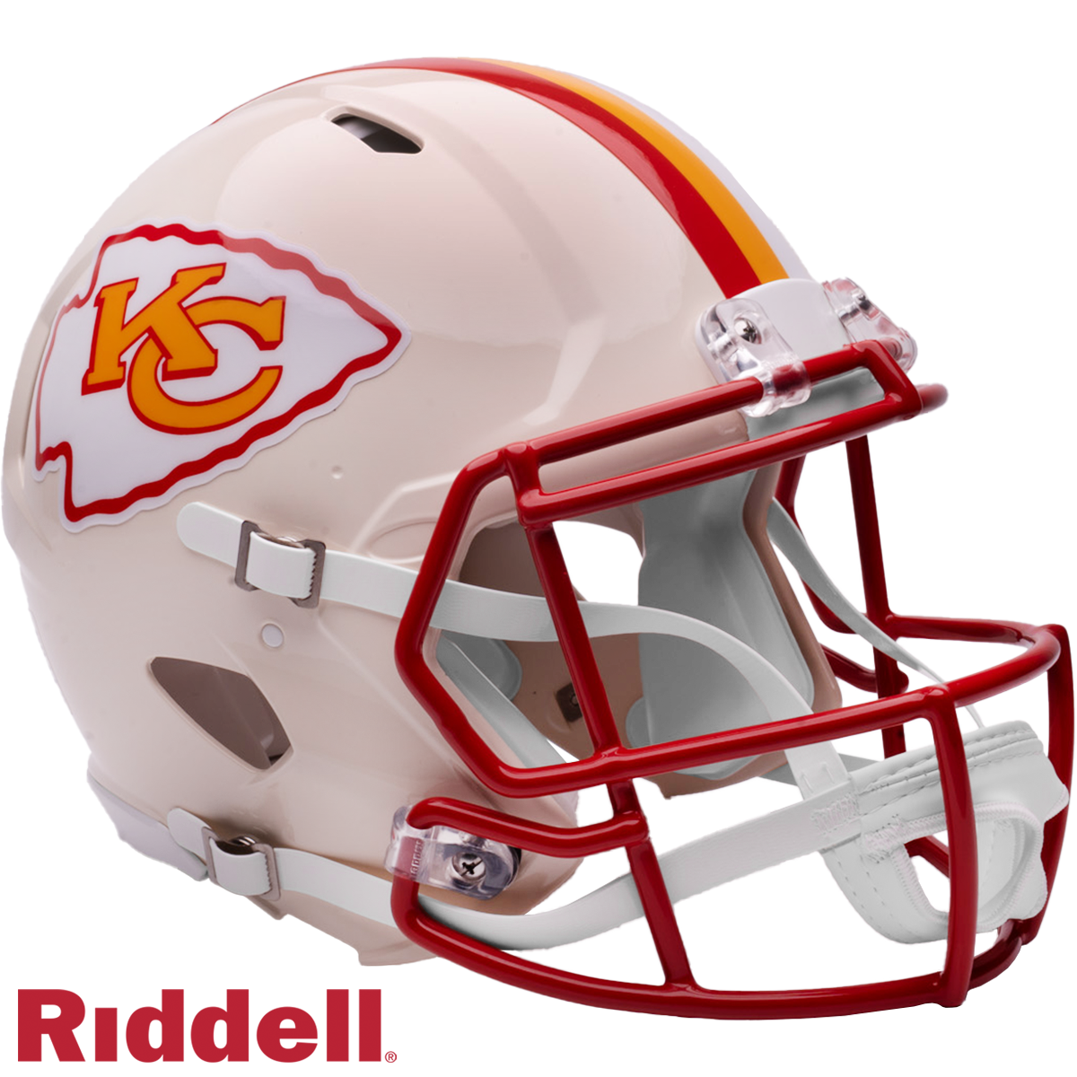 Rashee Rice Signed Kansas City Chiefs Retro Alternate Speed Full Size Authentic Football Helmet