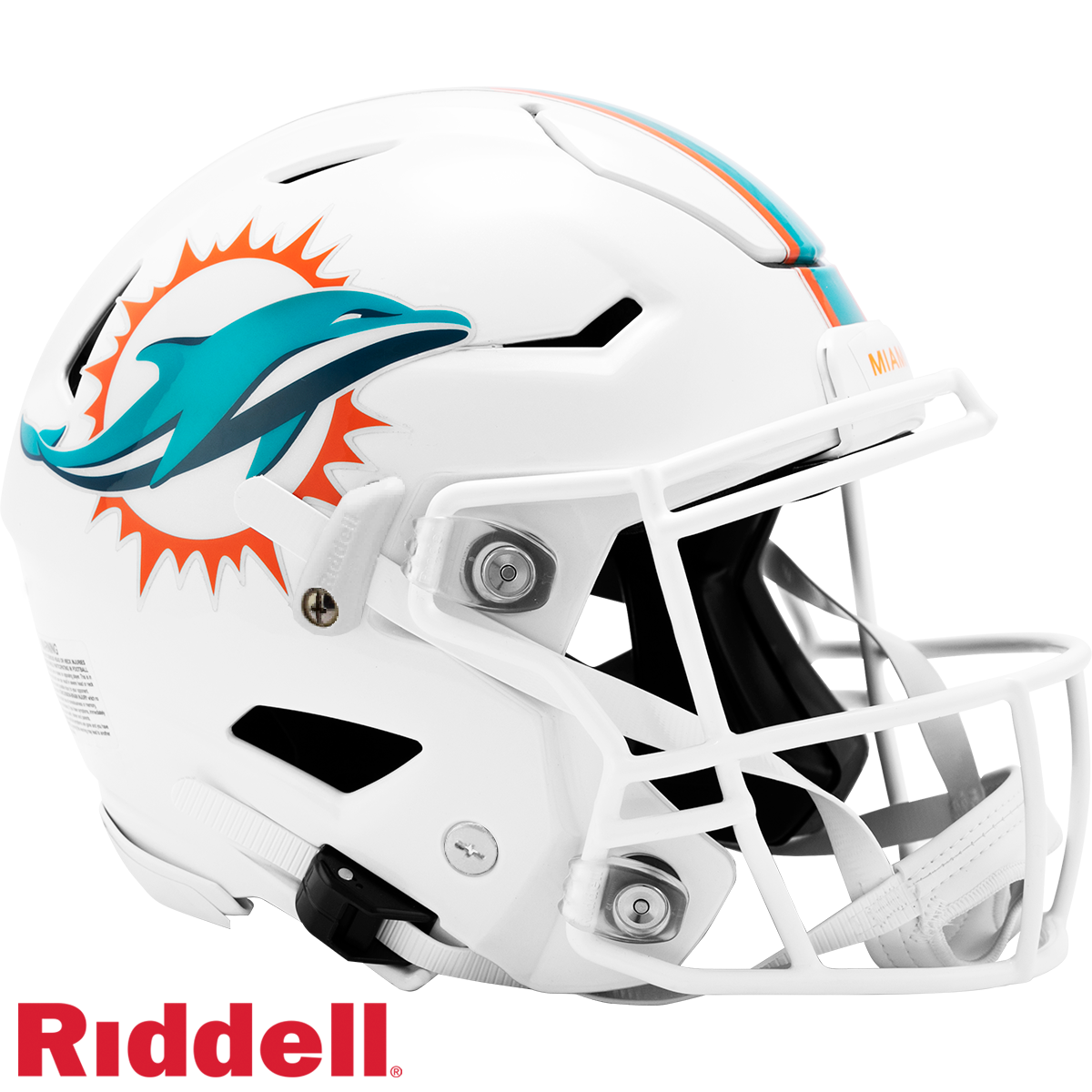Brian Hartline Signed Miami Dolphins SpeedFlex Full Size Helmet