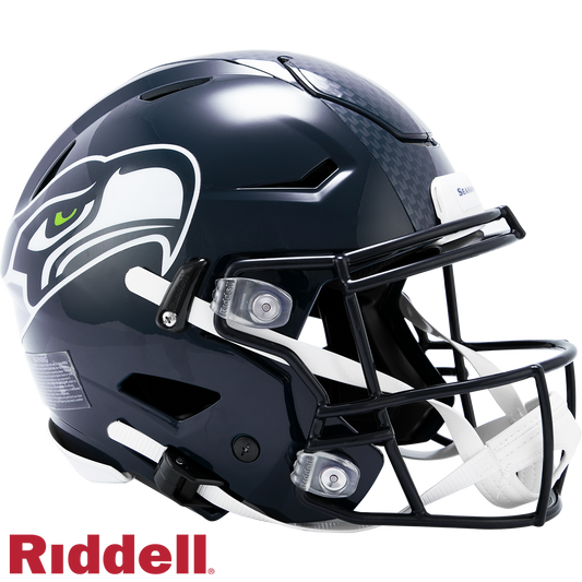 Joe Jurecvicius Signed Seattle Seahawks SpeedFlex Full Size Authentic Football Helmet