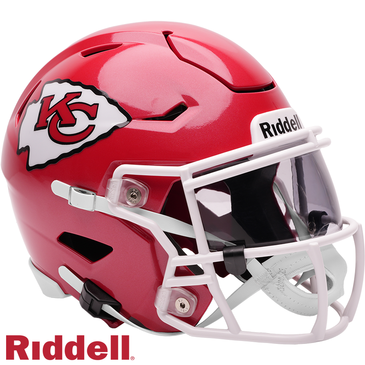Rashee Rice Signed Kansas City Chiefs MIDI SpeedFlex Mid Size Football Helmet