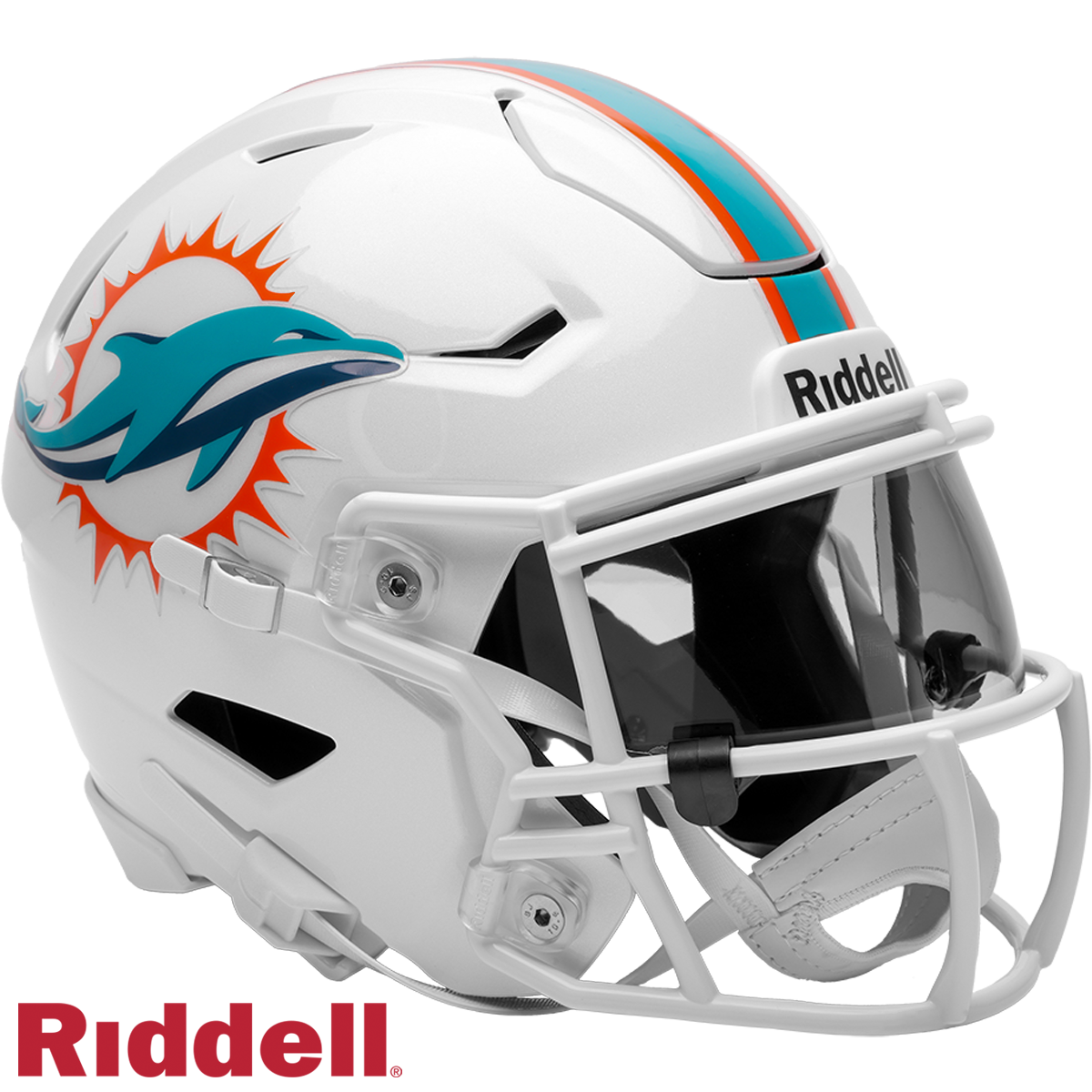 Frank Gore Signed Miami Dolphins MIDI Mid Size SpeedFlex Helmet