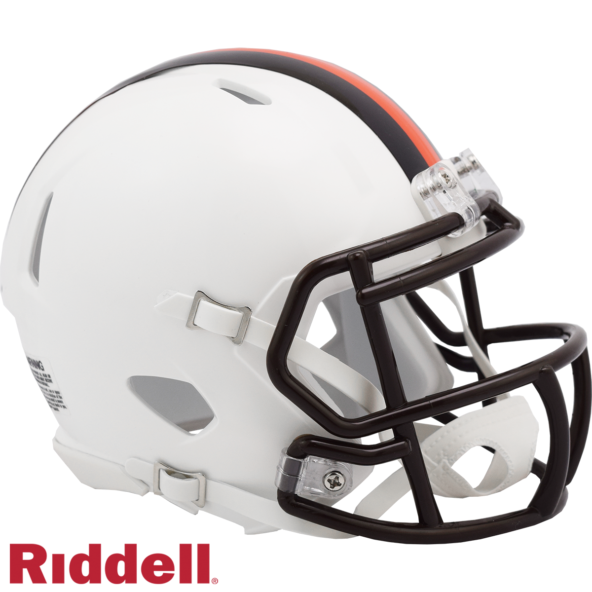 Brian Hartline Signed Cleveland Browns White Alternate Speed Mini Helmet