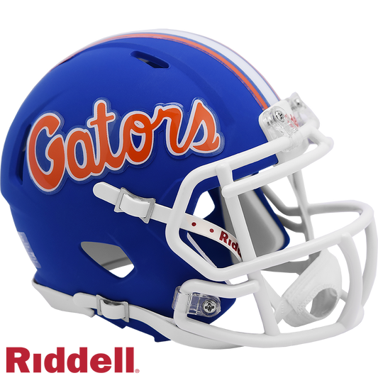 Tim Tebow Signed Florida Gators Blue Alternate Mini Football Helmet
