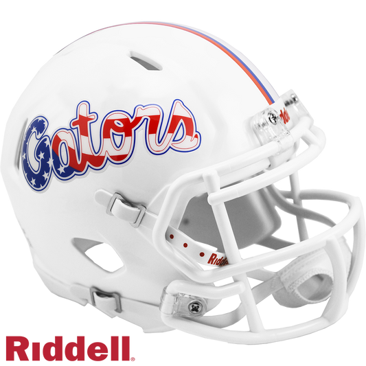 Tim Tebow Signed Florida Gators Stars & Stripes Alternate Mini Football Helmet