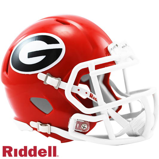 Brock Bowers Signed Georgia Bulldogs Speed Mini Football Helmet