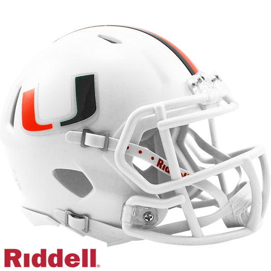 Frank Gore Signed Miami Hurricanes Speed Mini Helmet