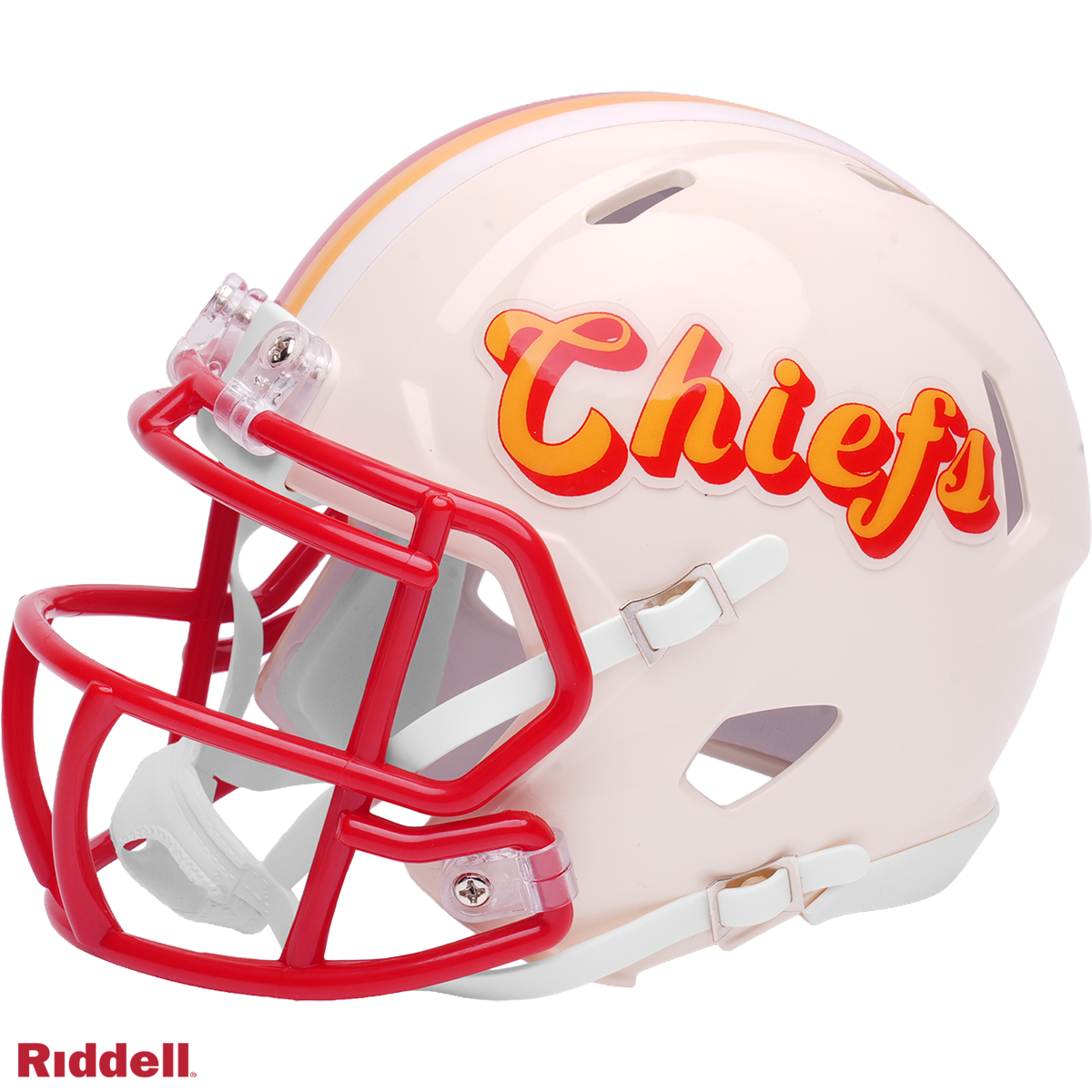 Rashee Rice Signed Kansas City Chiefs Retro Alternate Speed Mini Football Helmet