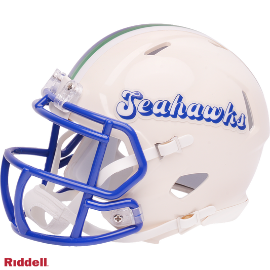 Joe Jurecvicius Signed Seattle Seahawks Retro Alternate Speed Mini Football Helmet