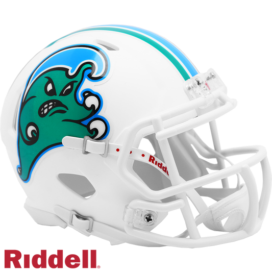 Shaun King Signed Tulane Green Wave Speed Mini Football Helmet