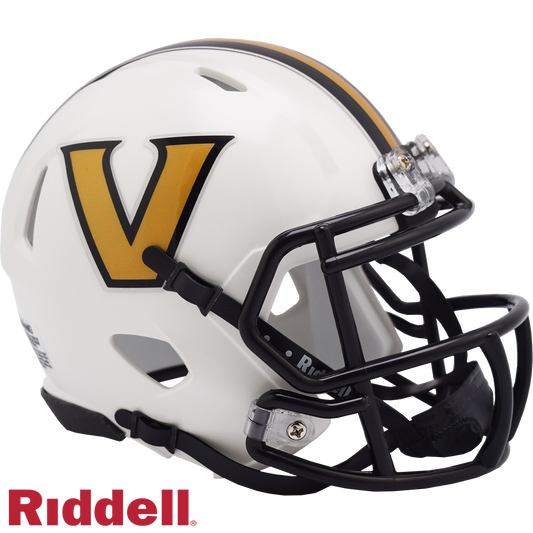 Shelton Quarles Signed Vanderbilt Commodor Speed Mini Football Helmet