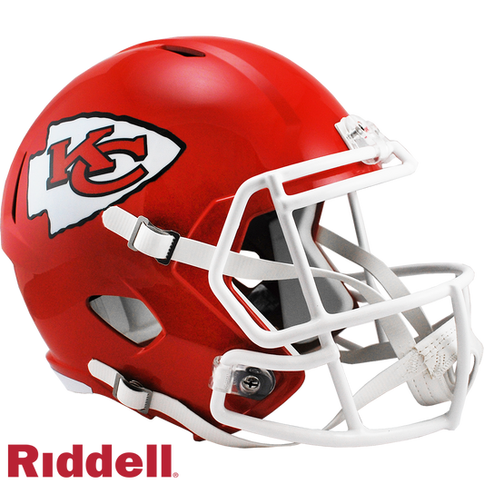 Rashee Rice Signed Kansas City Chiefs Speed Full Size Replica Football Helmet