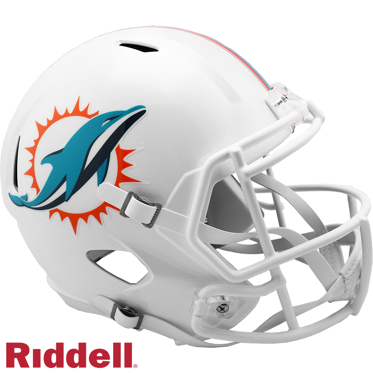 Frank Gore Signed Miami Dolphins Speed Replica Full Size Helmet