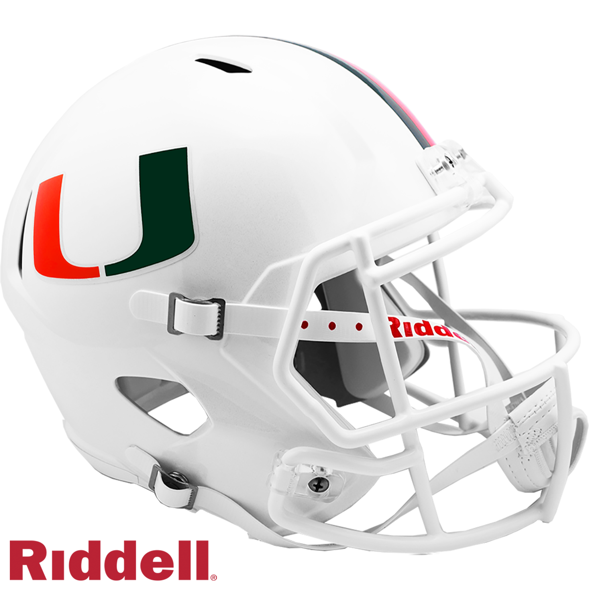 Frank Gore Signed Miami Hurricanes Speed Replica Full Size Helmet