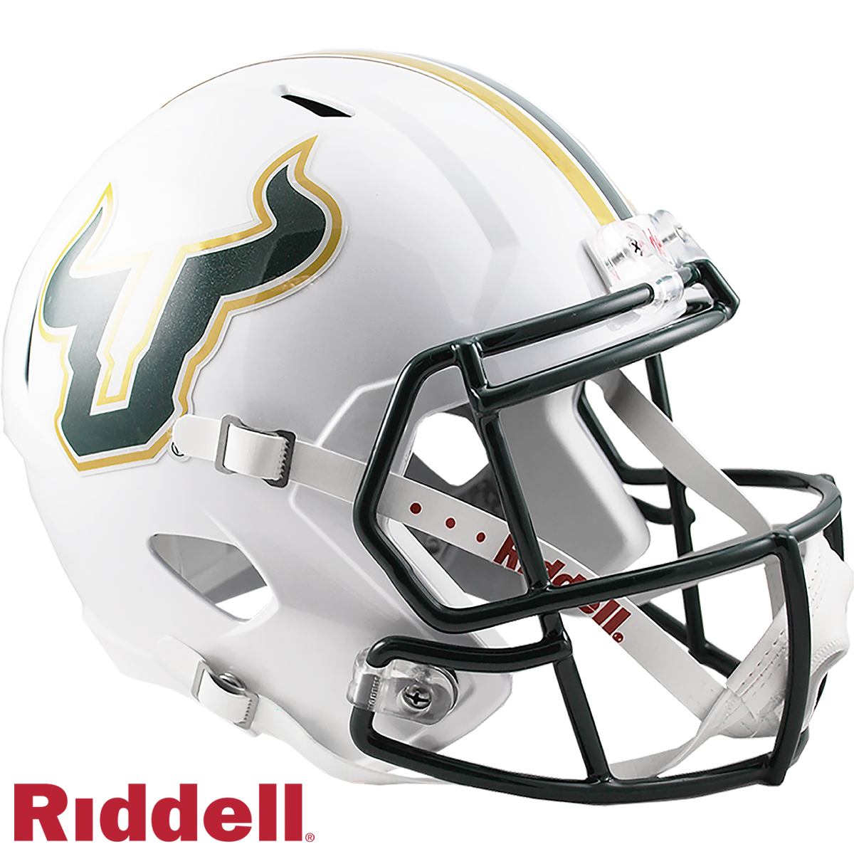 Brian Hartline Signed University of South Florida USF Bulls Speed Full Size Helmet