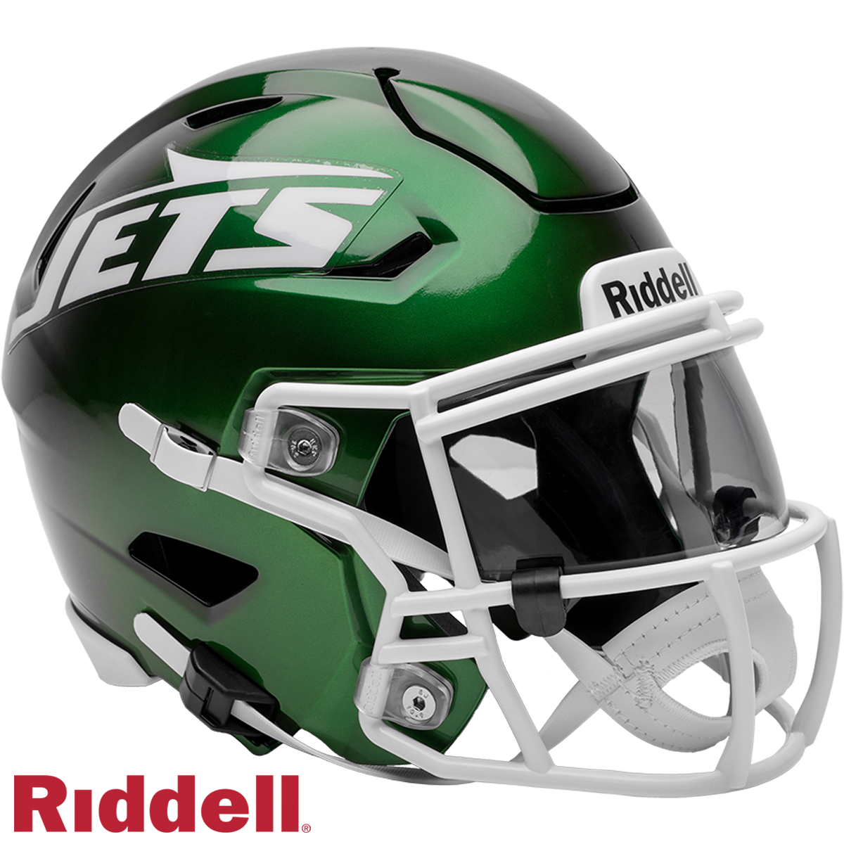 Frank Gore Signed New York Jets MIDI Mid Size SpeedFlex Helmet