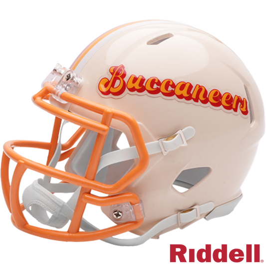 Joe Jurecvicius Signed Tampa Bay Buccaneers Retro Alternate Speed Mini Football Helmet