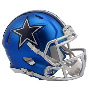 Tony Romo Signed Dallas Cowboys Blaze Alternate Mini Speed Football Helmet